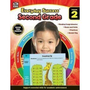 Everyday Success Educational Workbook Grade 2 Read Comprehension Math Nouns 2011